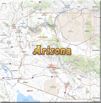 Mapa Arizona