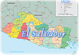 Mapa Politico El Salvador