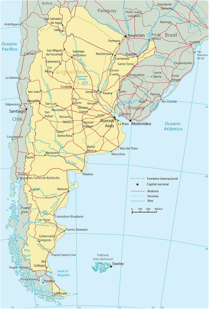 Mapa Argentina