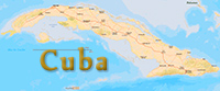 Mapa de Cuba