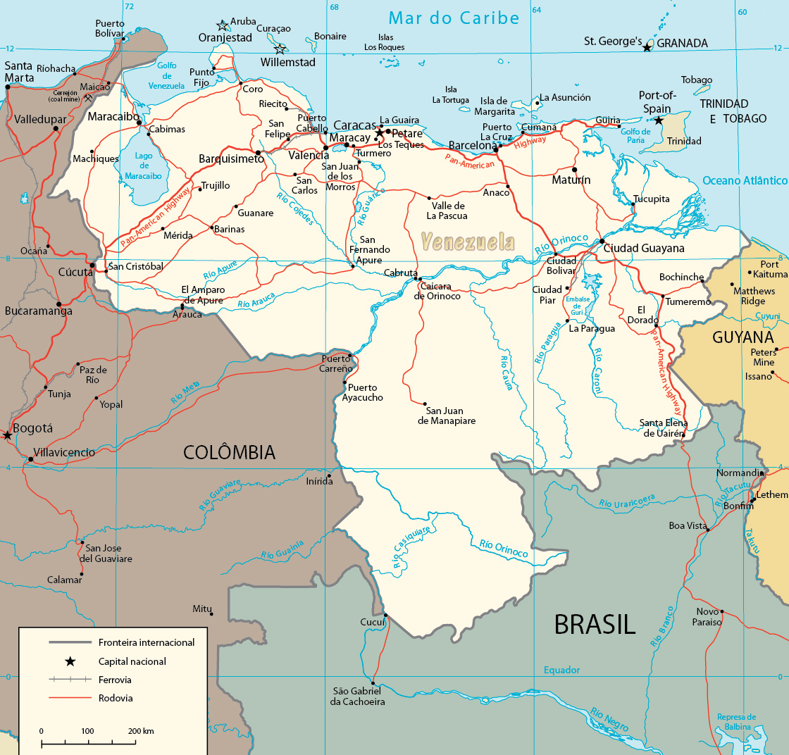 Mapa Venezuela