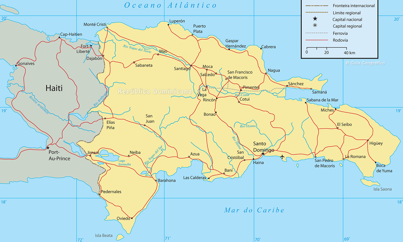 Mapa República Dominicana