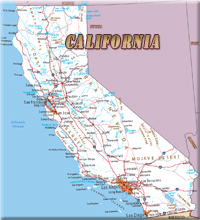 California mapa