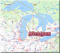 Michigan mapa