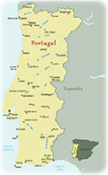 Mapa Portugal